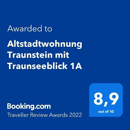 Altstadtwohnung Traunstein Mit Traunseeblick 1a Apartment *